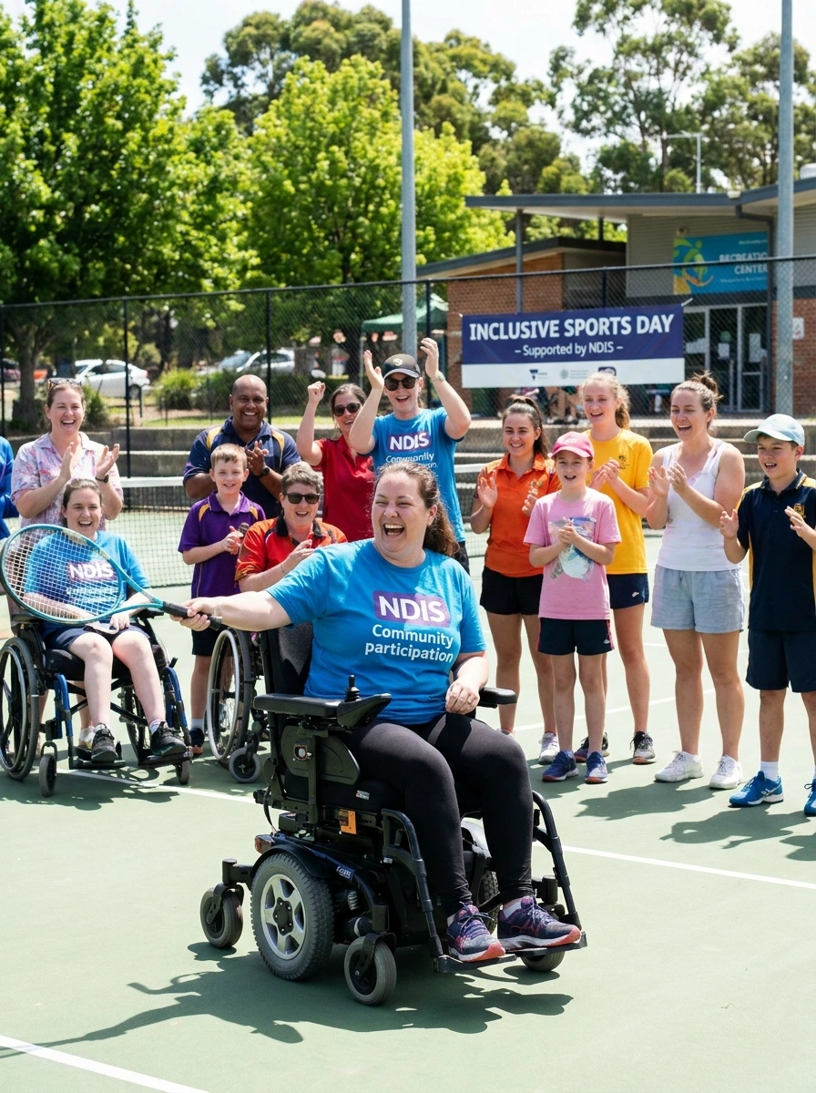 NDIS community participation and active lifestyle Canberra