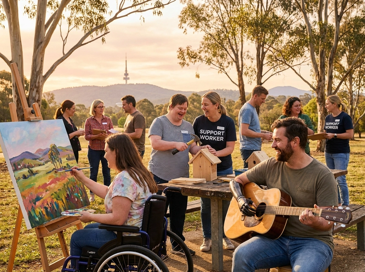NDIS Social and Community Participation Canberra ACT