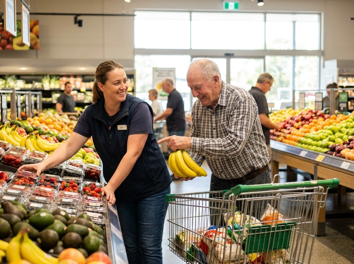 Grocery shopping support for NDIS SIL residents